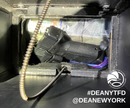 Recovered Firearm and Money
