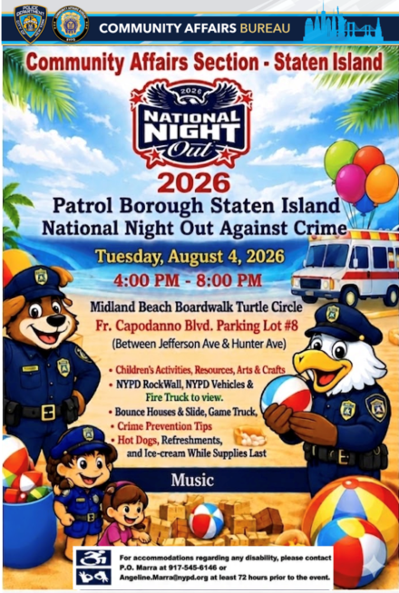 NYPD Staten Island NNO Event
