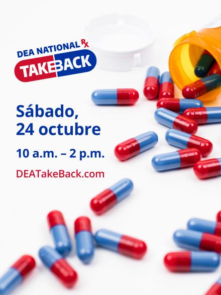 DEA National Take Back Day Graphic