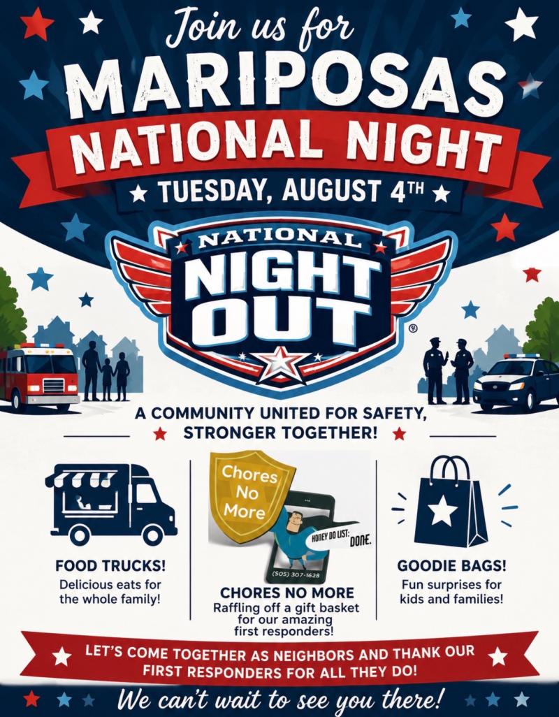 National Night Out Mariposa New Mexico